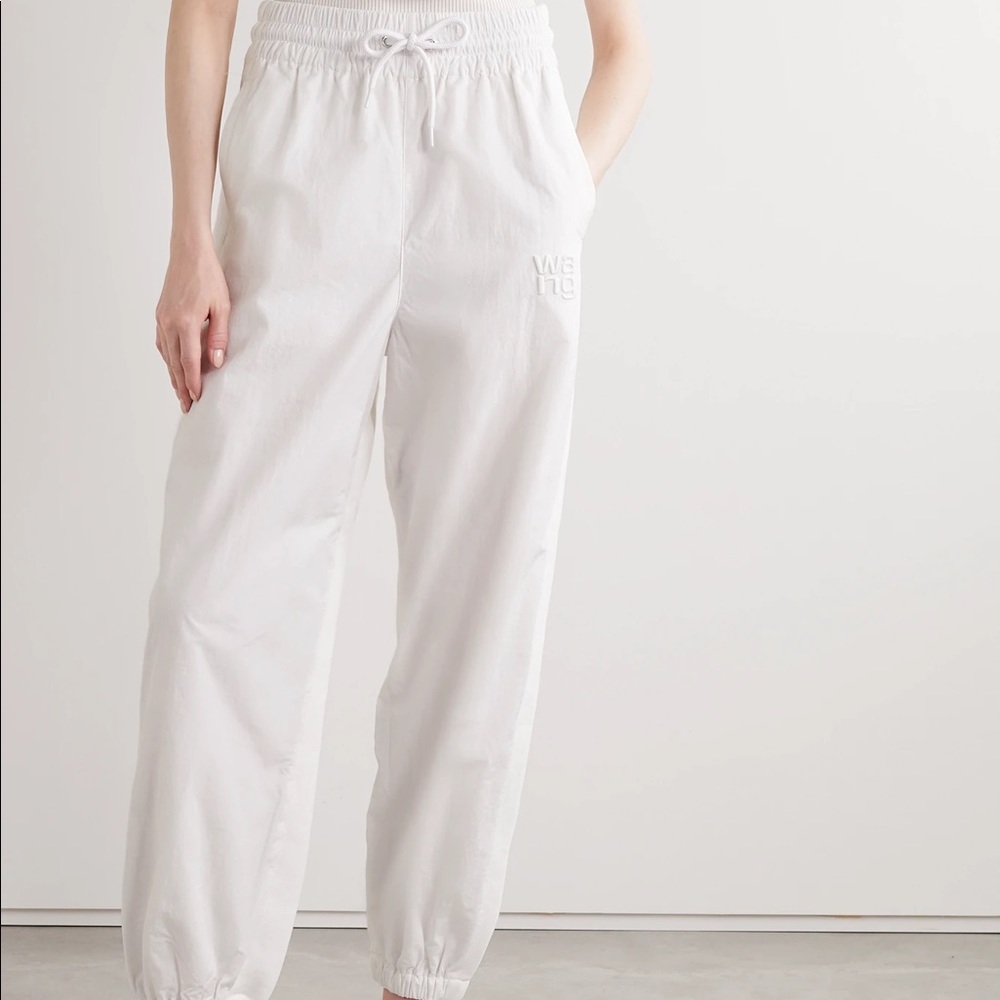 HUGE SALE⚠️ T by Alexander Wang Embroidered Dual Fabric Jogger